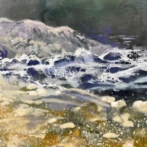abstract water painting