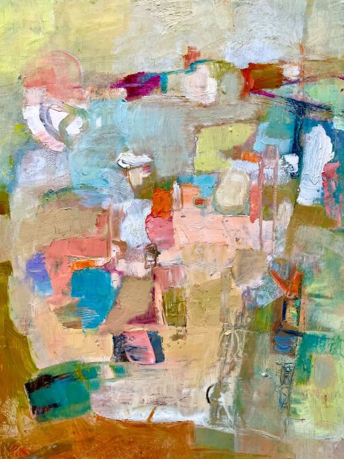 encaustic abstract art