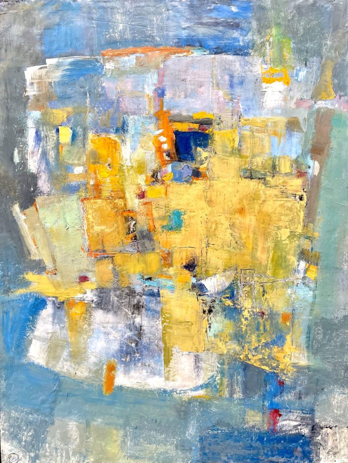 Abstract painting by Anne Stine