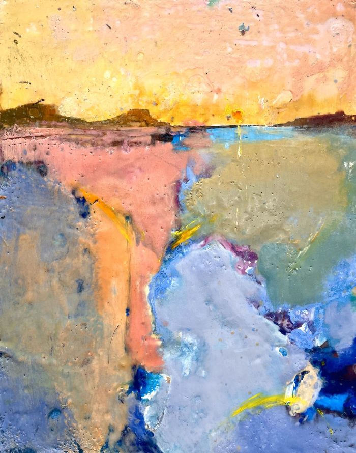 Abstract landscape by Anne Stine