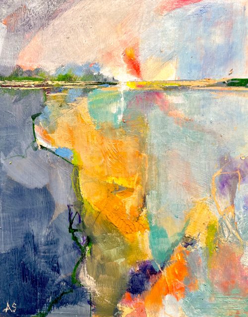 abstract landscape by Anne Stine