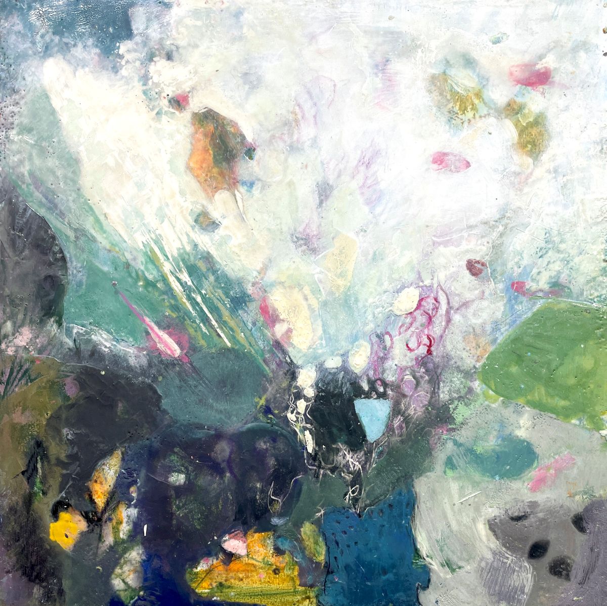 The Mind Beneath the Tide / 16"x16" - Image 3