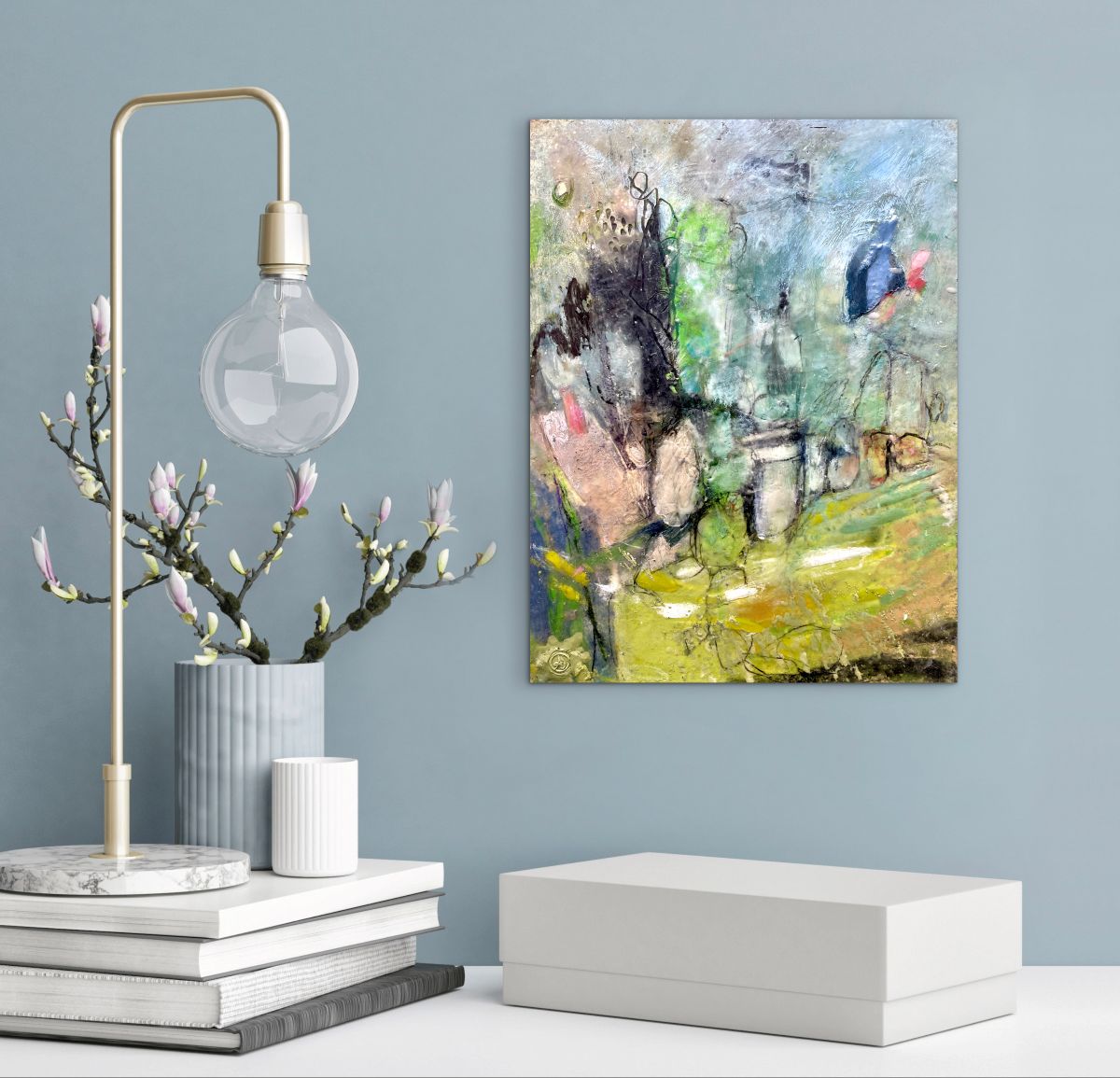 The Shape of What Lingers / 12"x9"