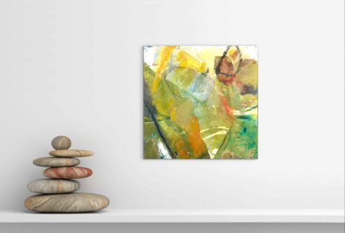 encaustic painting hanging