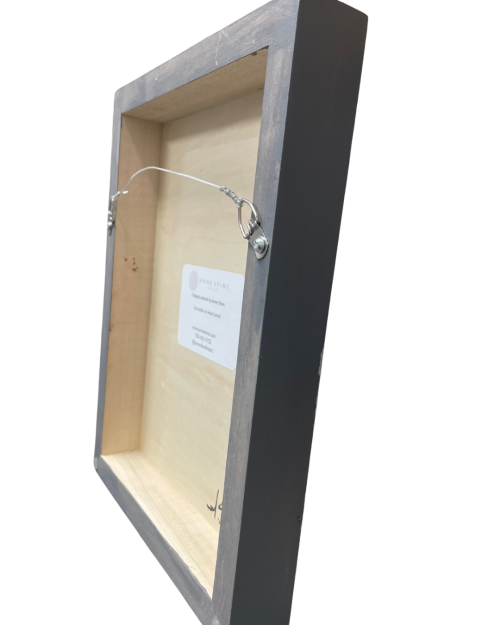 side of a wood panel