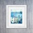 framed print of abstract painting by Anne Stine